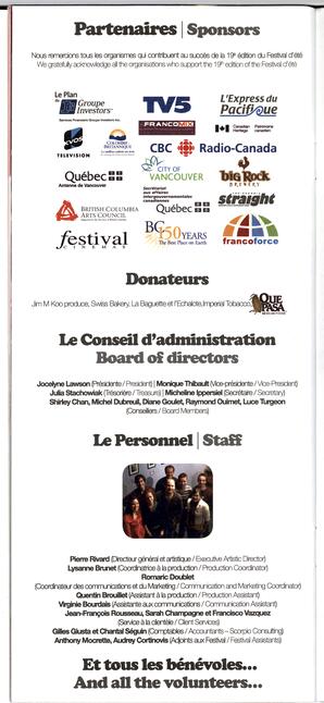   FESTIVAL D'ÉTÉ, 2008   , page 23