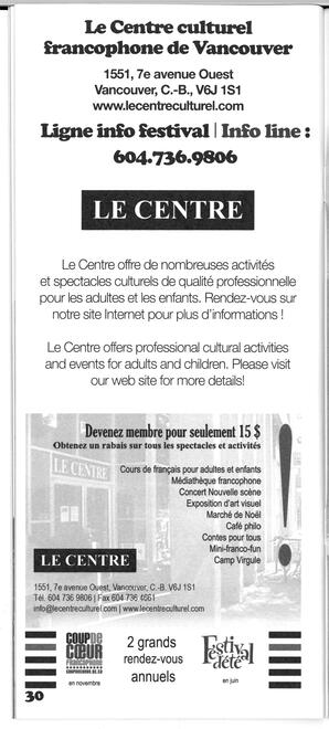   FESTIVAL D'ÉTÉ, 2007   , page 29