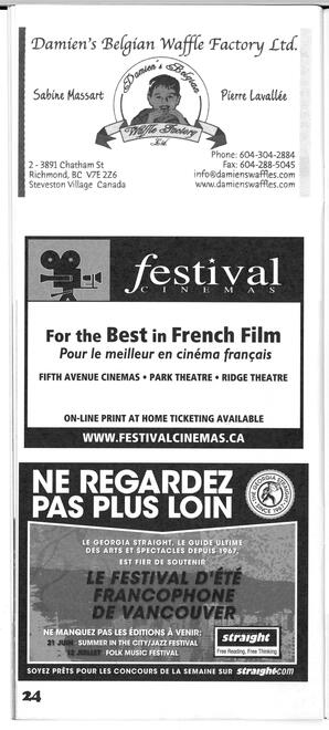   FESTIVAL D'ÉTÉ, 2007   , page 23