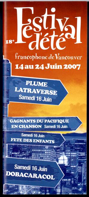   FESTIVAL D'ÉTÉ, 2007   , page 1
