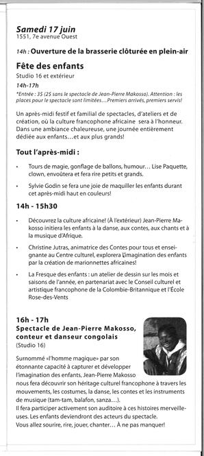   FESTIVAL D'ÉTÉ, 2006   , page 9