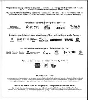   FESTIVAL D'ÉTÉ, 2006   , page 18