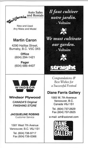   FESTIVAL D'ÉTÉ, 1996   , page 17
