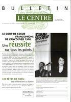   BULLETIN LE CENTRE, 1999   
