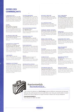   BULLETIN LE CENTRE, 1998   , page 4