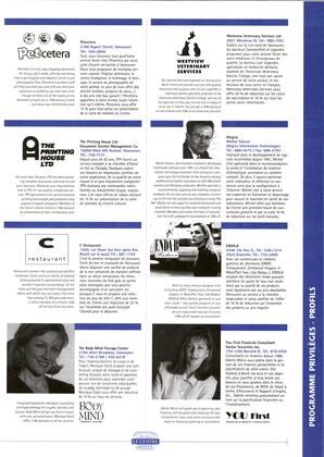   BULLETIN LE CENTRE, 1998   , page 5