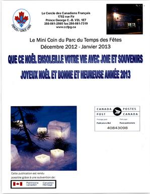   LE COIN DU PARC, 2012-2013   , page 12