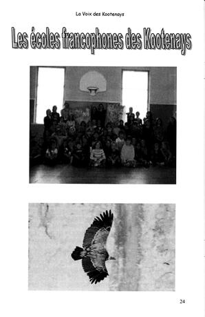   LA VOIX DES KOOTENAYS, 2009   , page 24