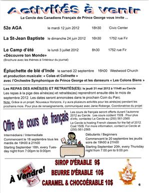   LE COIN DU PARC, 2012   , page 7