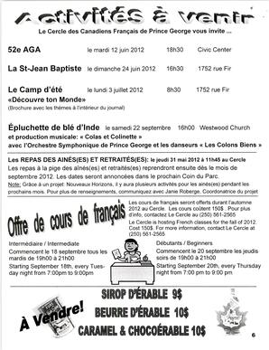   LE COIN DU PARC, 2012   , page 6