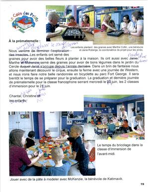   LE COIN DU PARC, 2012   , page 20