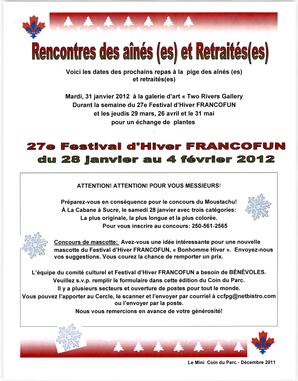   LE COIN DU PARC, 2011   , page 2