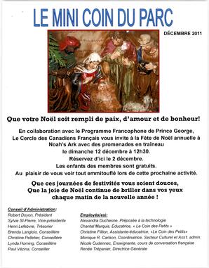   LE COIN DU PARC, 2011   , page 1