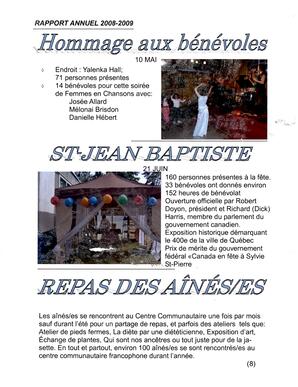   LE COIN DU PARC, 2008-2009   , page 9