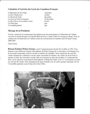   LE COIN DU PARC, 2001   , page 3