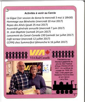   LE COIN DU PARC, 2017   , page 5