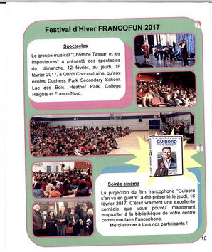   LE COIN DU PARC, 2017   , page 18
