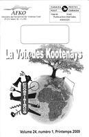LA VOIX DES KOOTENAYS, 2009