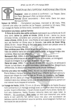   LA VOIX DES KOOTENAYS, 2009   , page 9