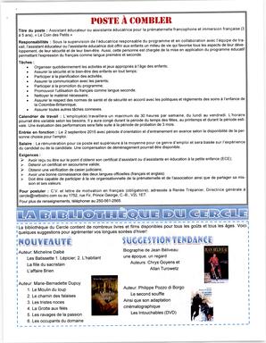   LE COIN DU PARC, 2015   , page 9