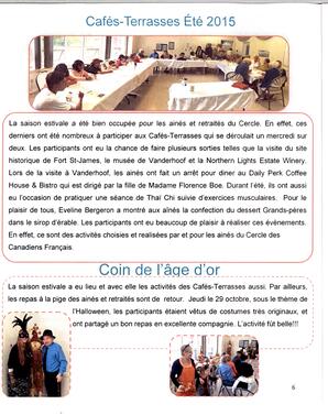   LE COIN DU PARC, 2015-2016   , page 6
