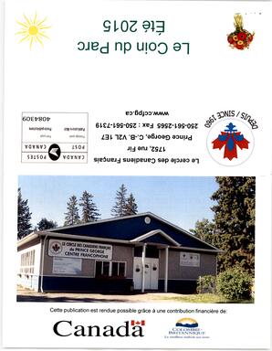   LE COIN DU PARC, 2015   , page 12