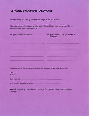   LE COIN DU PARC, 1999   , page 20