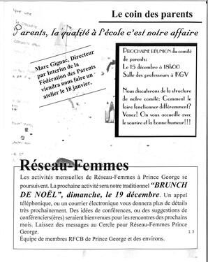   LE COIN DU PARC, 1999   , page 12