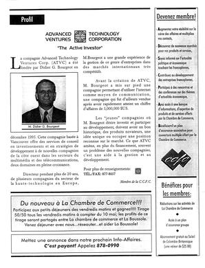   INFO AFFAIRES, 1996   , page 3