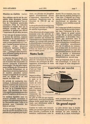   NOS AFFAIRES, 1991   , page 3
