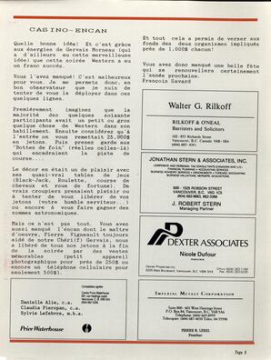   NOS AFFAIRES, 1988   , page 8