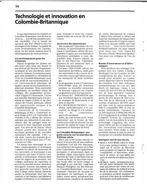   NOS AFFAIRES, 1987   , page 14