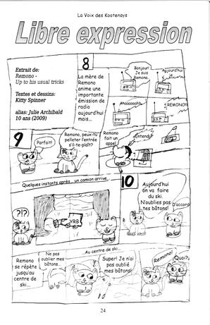   LA VOIX DES KOOTENAYS, 2009   , page 24