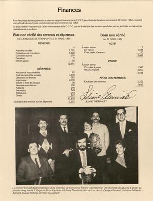   LA CHAMBRE DE COMMERCE, 1984   , page 3