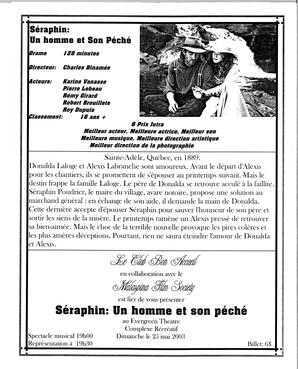   LE PETIT JOURNAL FRANCOPHONE, 2003   , page 5