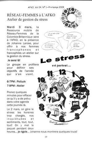   LA VOIX DES KOOTENAYS, 2009   , page 19