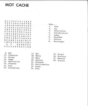   JOURNAL JEUNESSE, 1985   , page 5