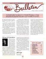 BULLETIN - CSFCB, 1998