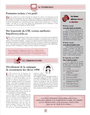   BULLETIN - CSFCB, 1998   , page 3
