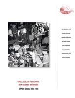 RAPPORT ANNUEL - CSFCB, 1998-1999