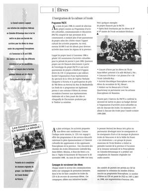   RAPPORT ANNUEL - CSFCB, 1998-1999   , page 4