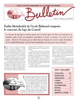   BULLETIN - CSFCB, 1997   , page 1