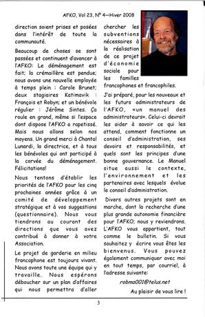   LA VOIX DES KOOTENAYS, 2008   , page 3