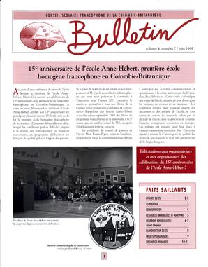   BULLETIN - CSFCB, 1999   , page 1