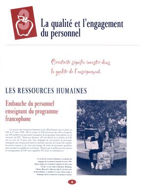   RAPPORT ANNUEL - CSFCB, 1997-1998   , page 8