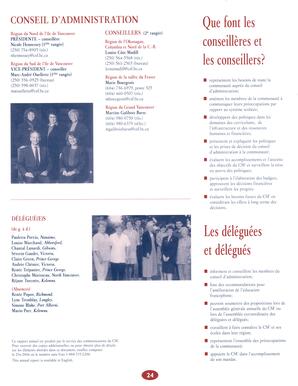   RAPPORT ANNUEL - CSFCB, 1997-1998   , page 24