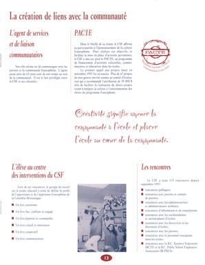  RAPPORT ANNUEL - CSFCB, 1997-1998   , page 13