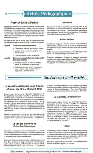   EDUC-INFOS, 1993   , page 4