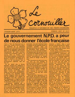   LE CORNOUILLER, 1973   , page 1