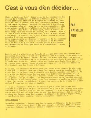   LE CORNOUILLER, 1973   , page 6